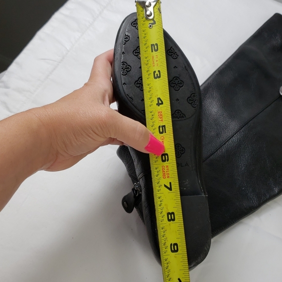 Isola Black Leather Boots - Picture 7 of 8